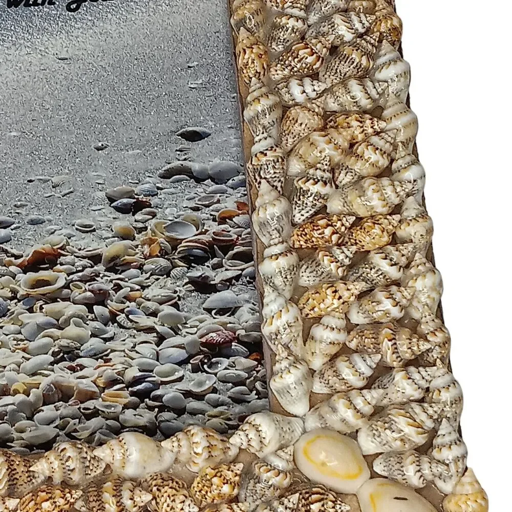 Seashell Tabletop Photo Frame 7.5